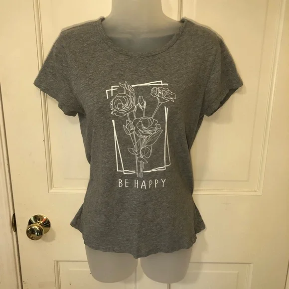 J. Crew Studio Tee One of a Kind Handmade Design Size Medium - Picture 1 of 7